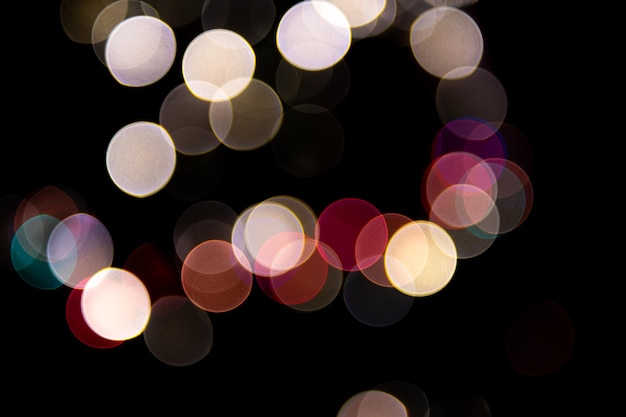 Abstract bokeh as overlay