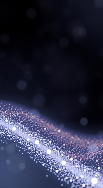 Abstract bokeh background with sparkling lights