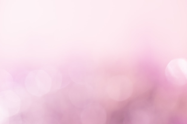 Abstract bokeh light. Peach rose color.