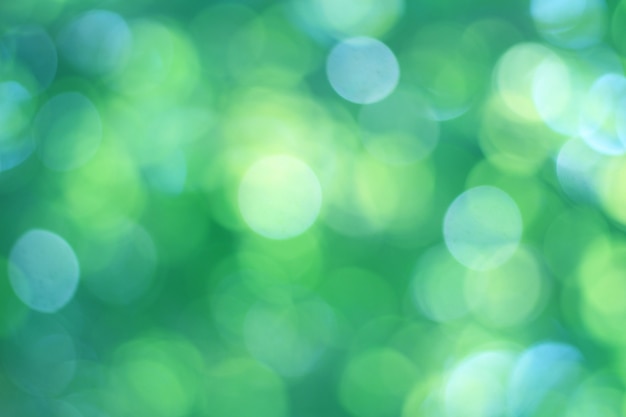 Abstract bokeh natural green and blue background beautifully blurred during the summer which is a