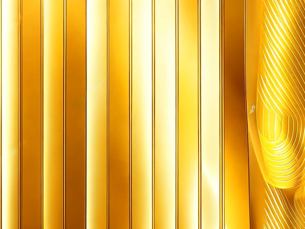 Abstract bright background with diagonal stripes with golden ornament