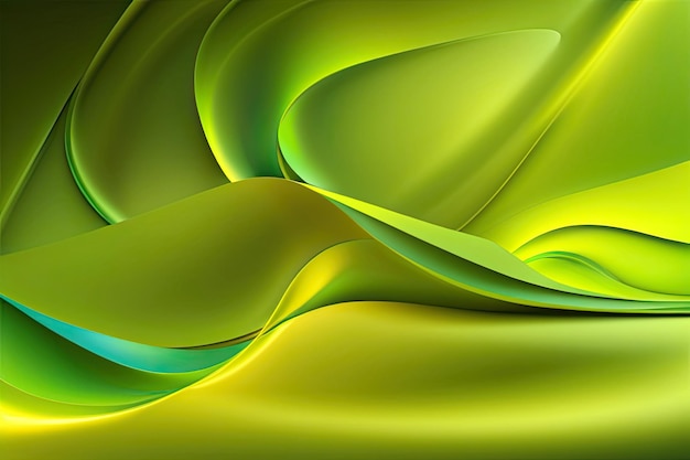 Abstract bright green background with d smooth background photo 5