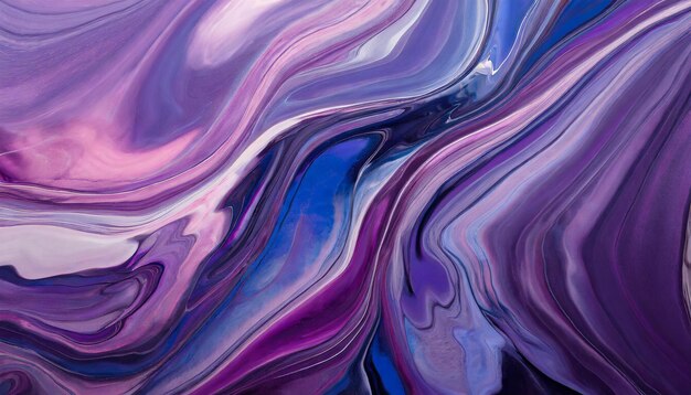 Abstract bright purple painting background Art with liquid fluid grunge texture