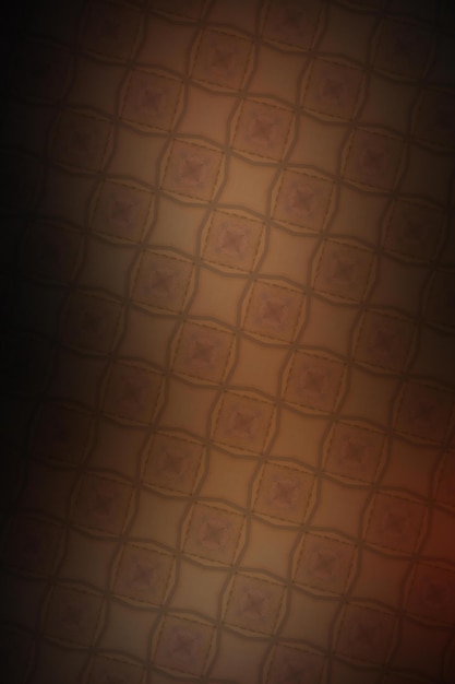 Abstract brown background with a pattern of squares and rhombuses