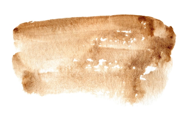 Abstract brown watercolor background