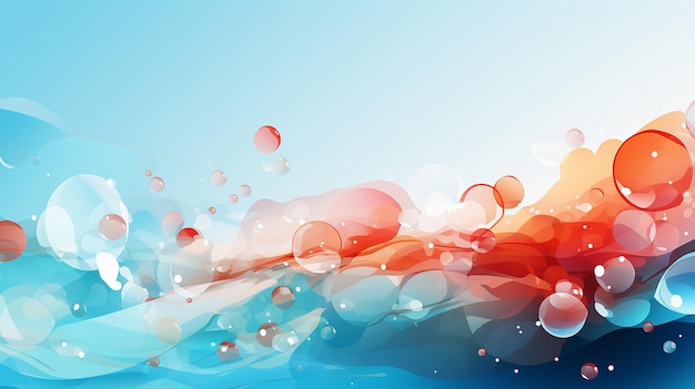 Abstract Bubble Background Vector is royalty background