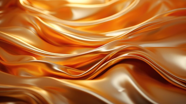 Abstract caramel wave background