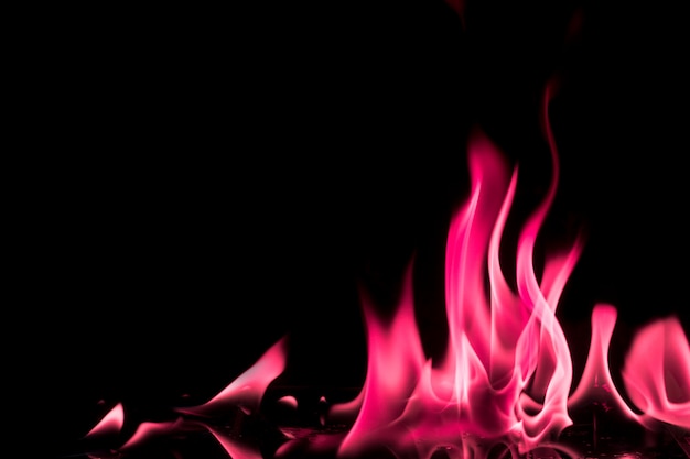 Abstract chemical pink fire flame 