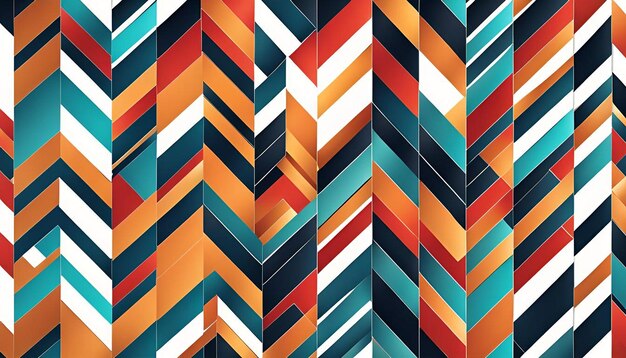 Abstract Chevron Pattern