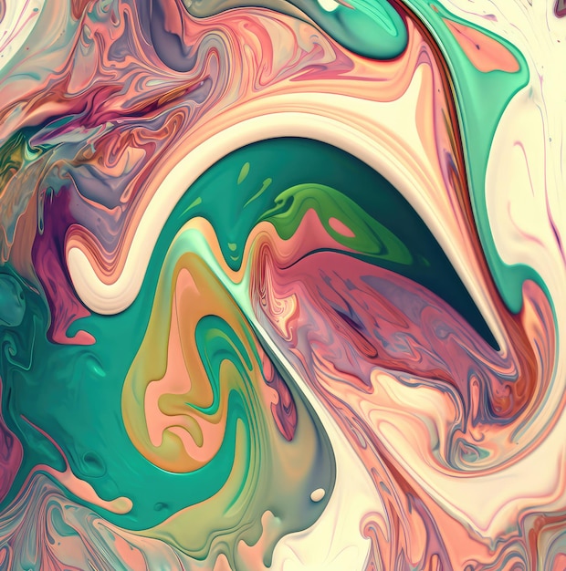 Abstract chromatic grunge marble background Generative AI