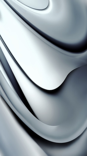 Abstract chrome background full screen