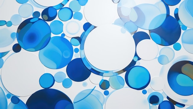 Abstract circle background Illustration AI GenerativexA