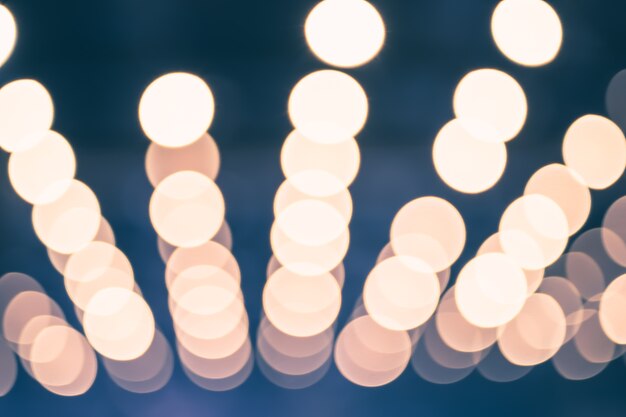 Photo  abstract circle bokeh lighting