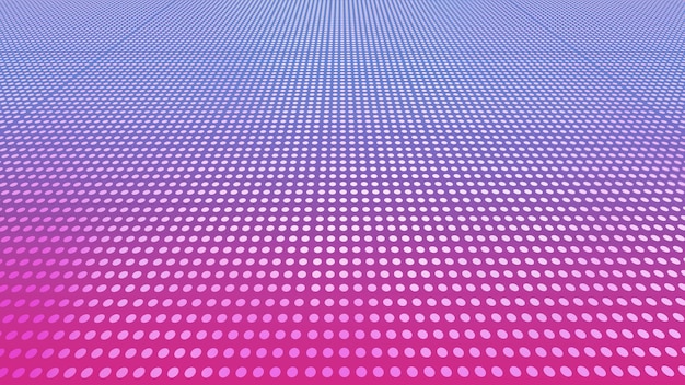 Abstract Circle Dots Gradient Background3d rendering