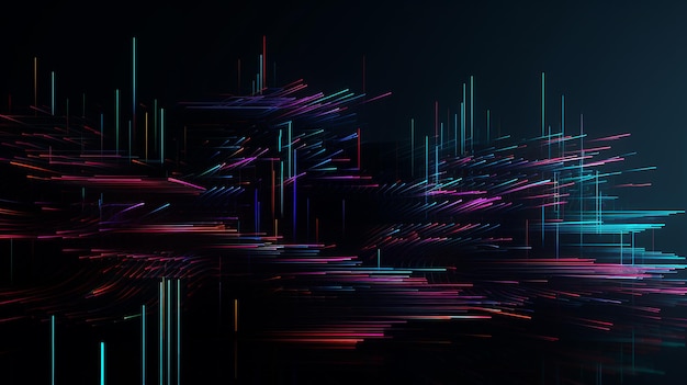 Abstract circuit cyberspace design background