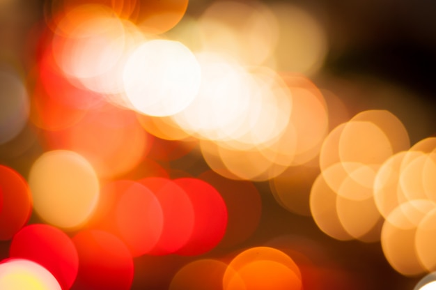 Abstract circular bokeh background of Christmaslight 