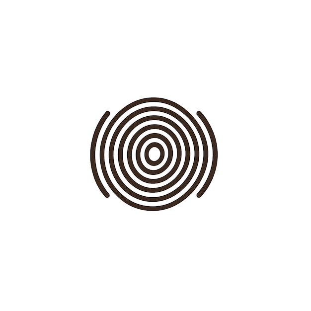 Abstract Circular Design with Concentric Circles