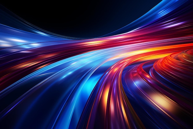 abstract clorfull 3D curves waves wallpaper backgroung images