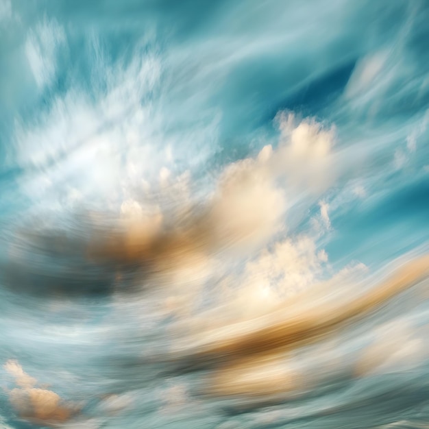 Photo an abstract cloud motion sky image