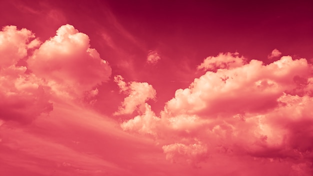 abstract cloudy red color background