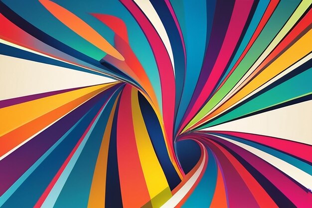 Abstract color background illustration