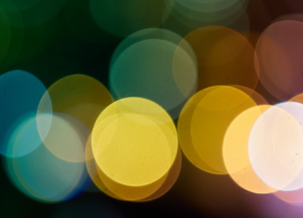 Abstract color bokeh blur background