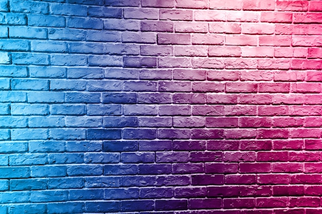 Abstract  color brick wall background.