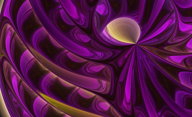 Abstract color dynamic textured background with lighting effect. Fractal spiral. Fractal art