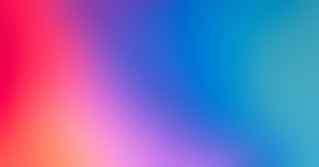 Abstract color gradient pattern noise grainy texture effect red pink blue purple poster banner header design