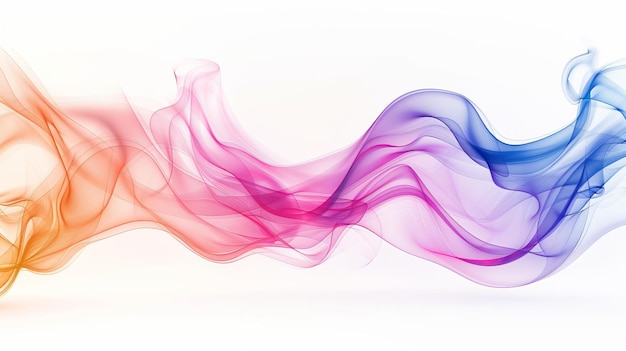 Abstract color wallpaper with a fluid wavy pattern