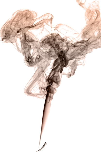 Abstract colored smoke