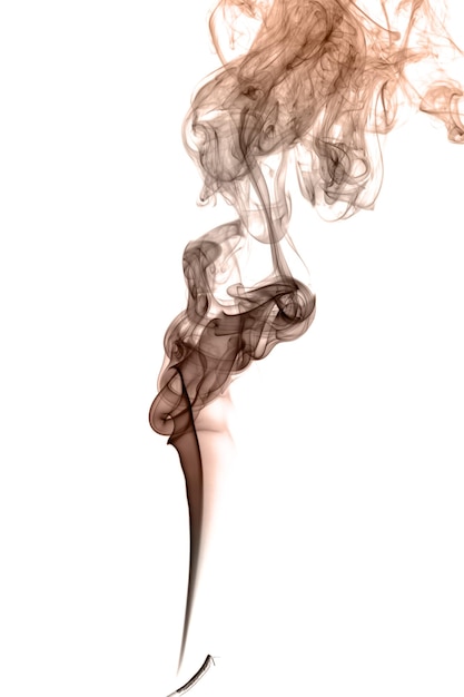 Abstract colored smoke