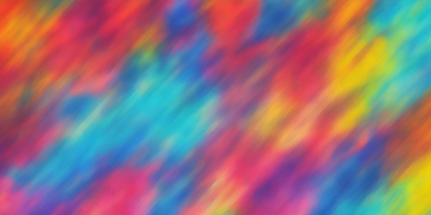 Abstract colorful background of blured oil paint strokes