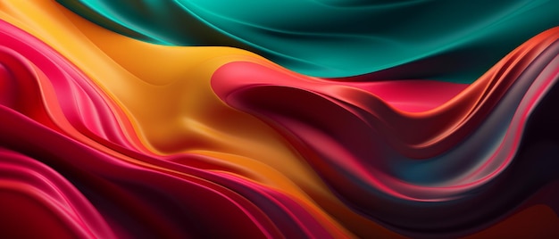 Abstract colorful background Generative AI