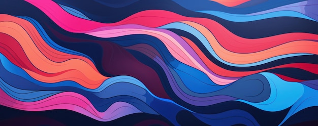 Abstract colorful background pattern shape