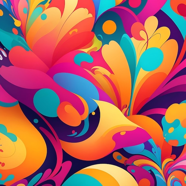 Abstract colorful background texture design