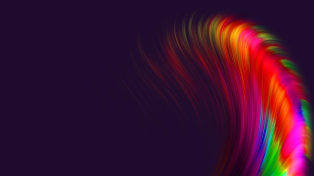 Abstract Colorful Background Twisted Gradient Wavy Twirls Patterns Motion Digital Wallpaper