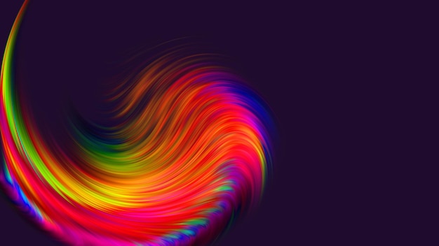 Abstract Colorful Background Twisted Gradient Wavy Twirls Patterns Motion Digital Wallpaper