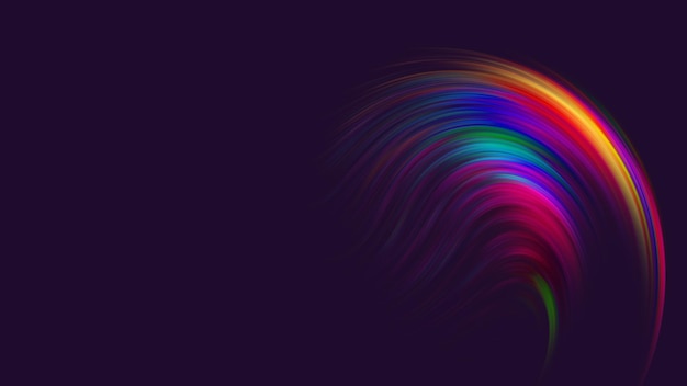 Abstract Colorful Background Twisted Gradient Wavy Twirls Patterns Motion Digital Wallpaper