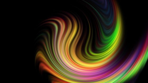 Abstract Colorful Background Twisted Gradient Wavy Twirls Patterns Motion Digital Wallpaper