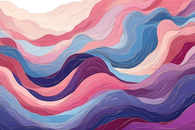 Abstract colorful background with waves Can be used for wallpaper web page background web banners