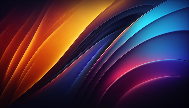 abstract colorful background with waves