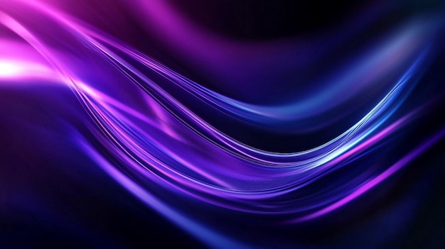 Abstract colorful background with wavy lines and gradients