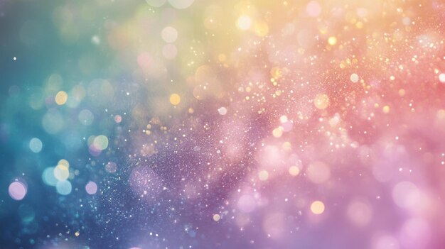 Photo abstract colorful bokeh background