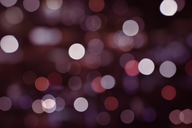 Abstract colorful bokeh background