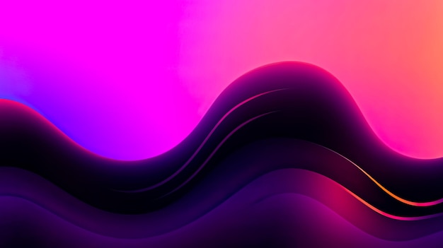 abstract colorful curves background