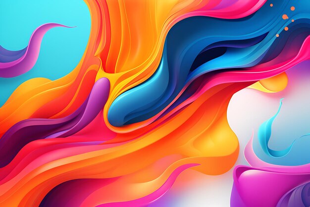 Abstract colorful fluid background marble fluid background