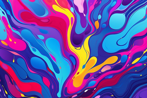 Abstract colorful fluid background marble fluid background