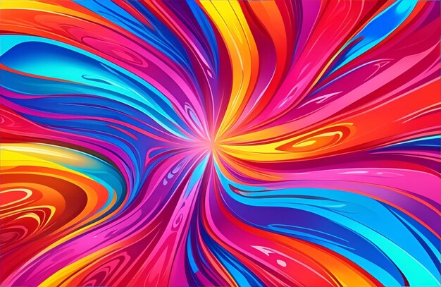 Abstract Colorful Fluid Highlytextured Highquality Details Background