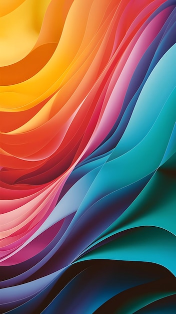 abstract colorful gradient background Wallpaper